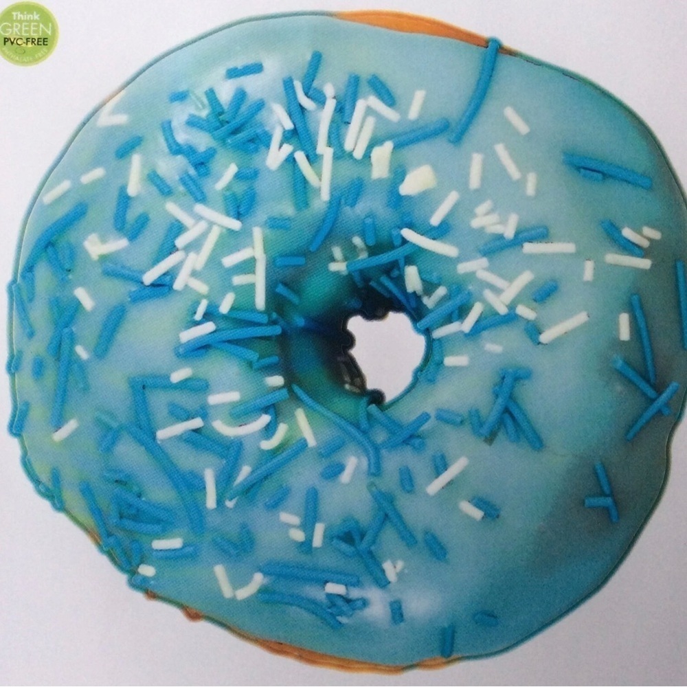 Donuts Wall Stickers Decals SET OF 6 Jumbo 5” Removable Bakery Cafe Decor NEW - Picture 7 of 13